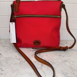 Dooney & Bourke Vibrant Red Crossbody Bag